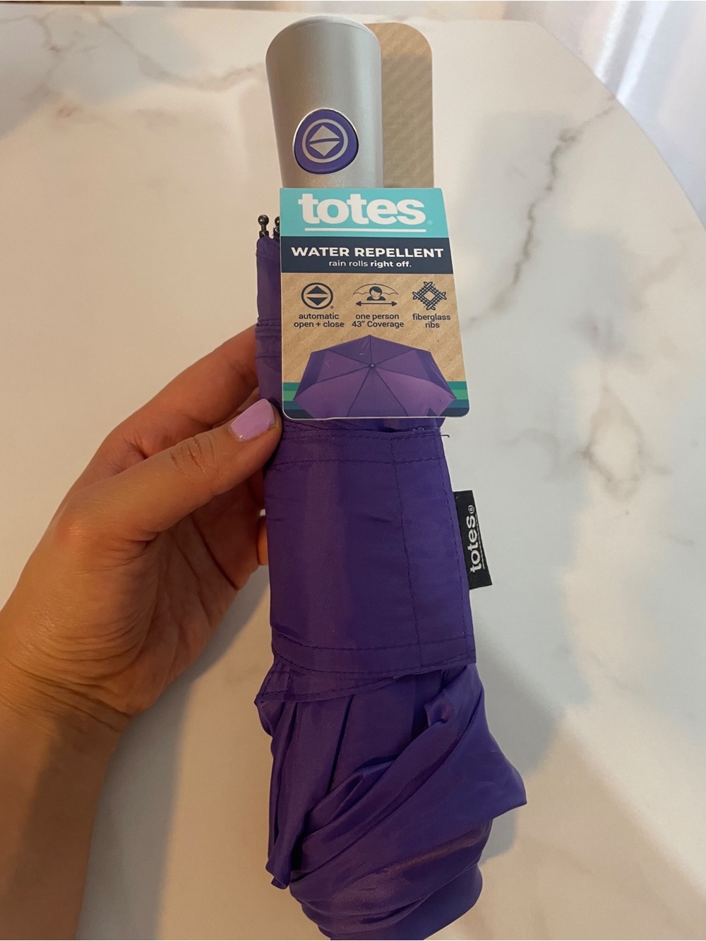 Umbrella water repellent